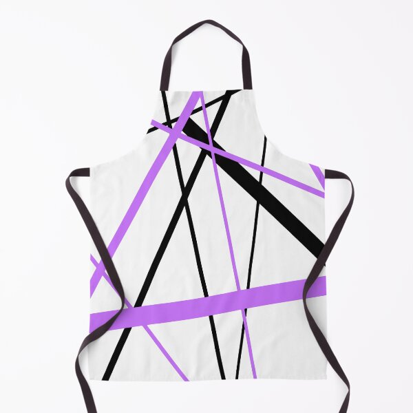 Item preview, Cool Lilac Diagonal Lines Black Accents designed and sold by taiche.