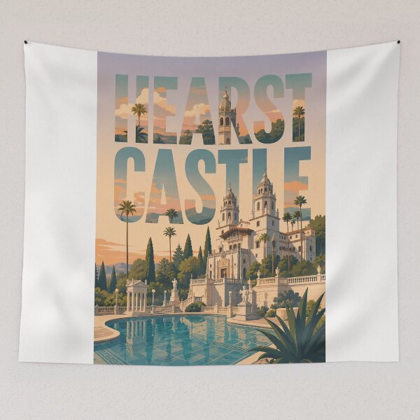 Item preview, Hearst Castle San Simeon and Central California Coast designed and sold by Places On Earth.