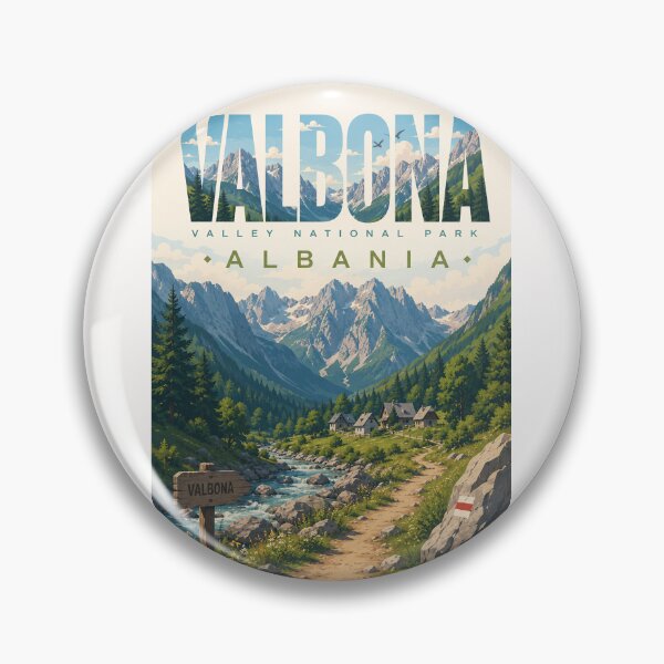 Item preview, Valbona Valley National Park in Albanian Alps Northern Albania designed and sold by Places On Earth.