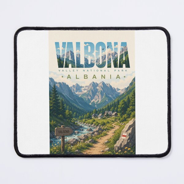 Item preview, Valbona Valley National Park in Albanian Alps Northern Albania designed and sold by Places On Earth.