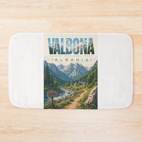 Item preview, Valbona Valley National Park in Albanian Alps Northern Albania designed and sold by Places On Earth.