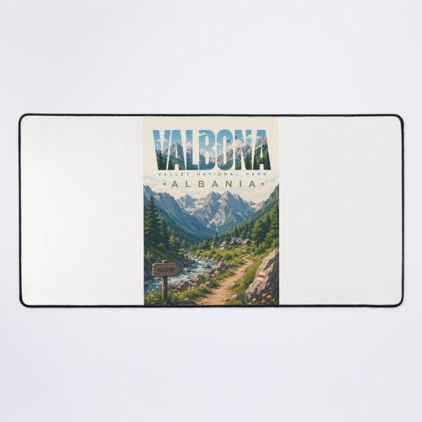 Item preview, Valbona Valley National Park in Albanian Alps Northern Albania designed and sold by Places On Earth.