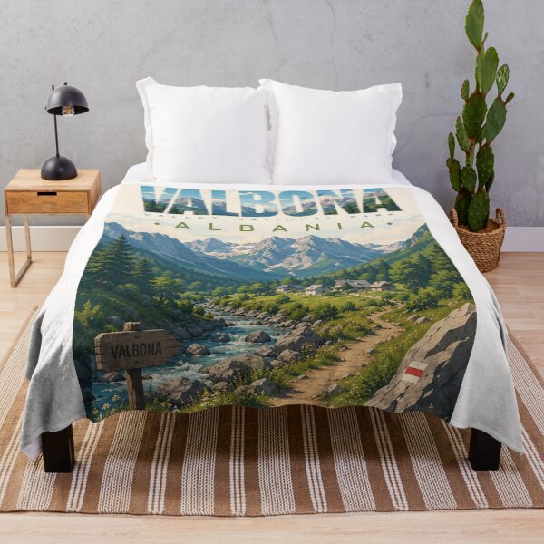 Item preview, Valbona Valley National Park in Albanian Alps Northern Albania designed and sold by Places On Earth.