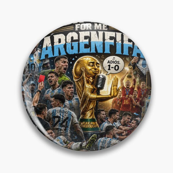 Aperçu de l'œuvre Ne pleure pas pour moi, Argentine créée et vendue par Lilo-Designs.