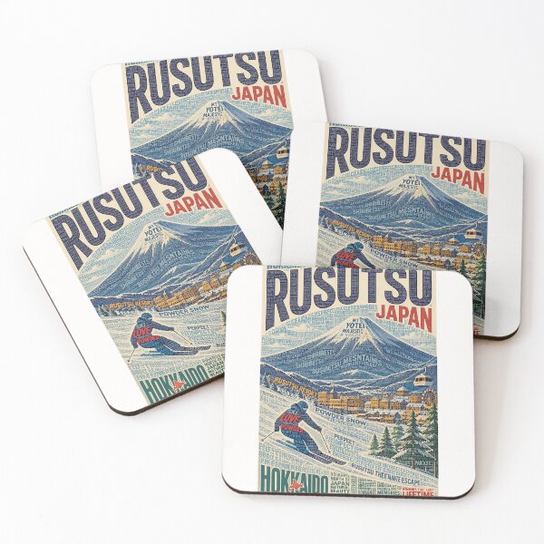 Item preview, Rusutsu Ski Resort and Mount Yotei Hokkaido Japan designed and sold by Places On Earth.