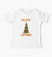 My First Christmas - Tree Baby Tee