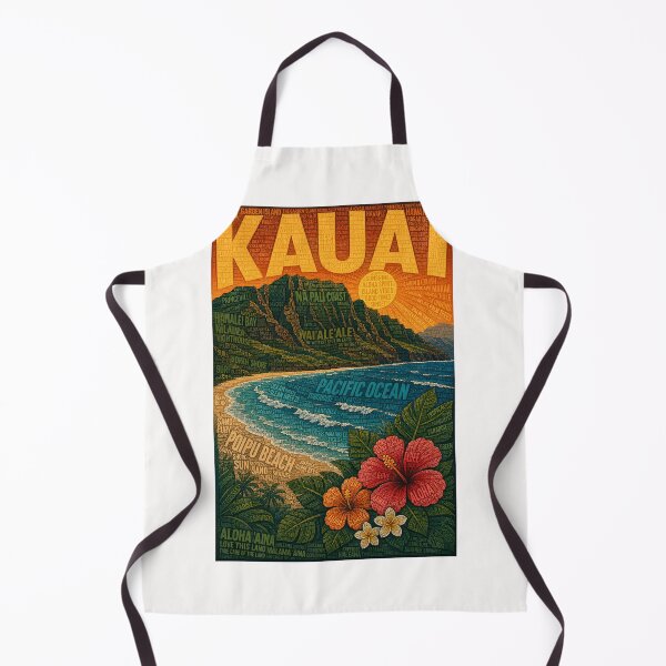 Item preview, Nā Pali Coast Kauai Hawaii with Hanalei Bay and Pacific Ocean designed and sold by Places On Earth.