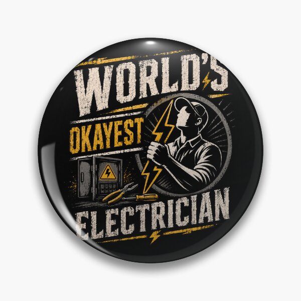 Item preview, World's Okayest Electrician Electrical Worker Professional designed and sold by HumansStuck12.