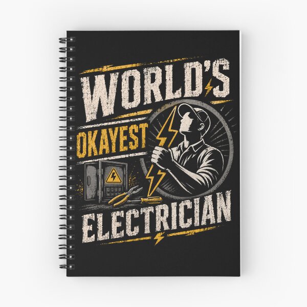 Item preview, World's Okayest Electrician Electrical Worker Professional designed and sold by HumansStuck12.