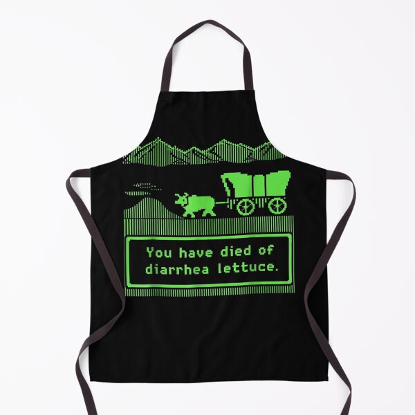 Item preview, Funny You Have Died of Diarrhea Lettuce Retro Pixel Game designed and sold by ViVarRi.