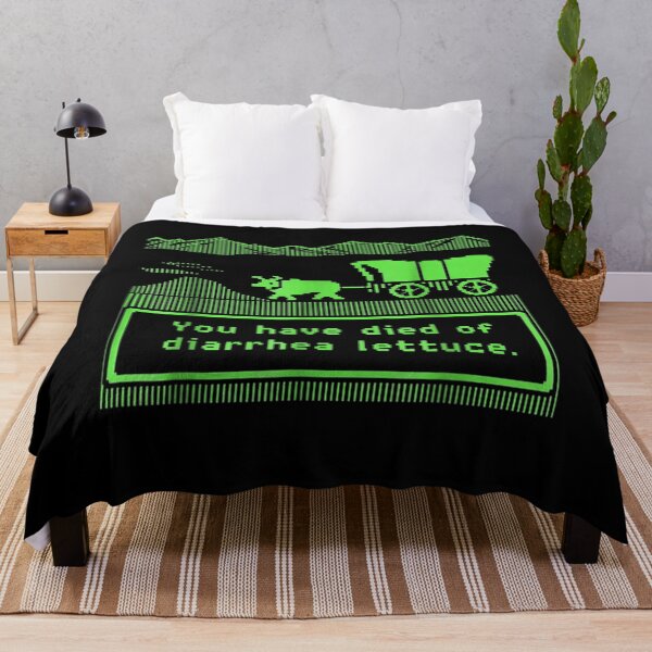 Item preview, Funny You Have Died of Diarrhea Lettuce Retro Pixel Game designed and sold by ViVarRi.