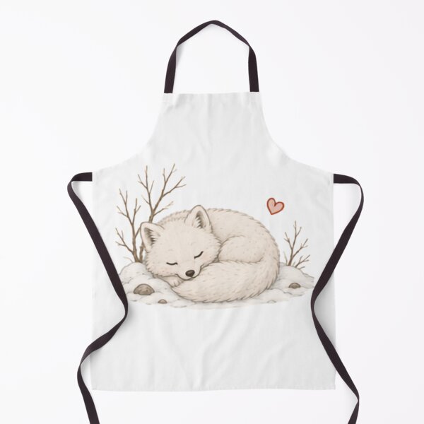 Item preview, Cozy Sleepy Arctic Fox designed and sold by MellowMunchkins.