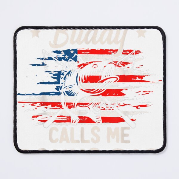 Item preview, Mens Favorite Fishing Buddies Call Me Bonus Dad US Flag American designed and sold by Bohepa.