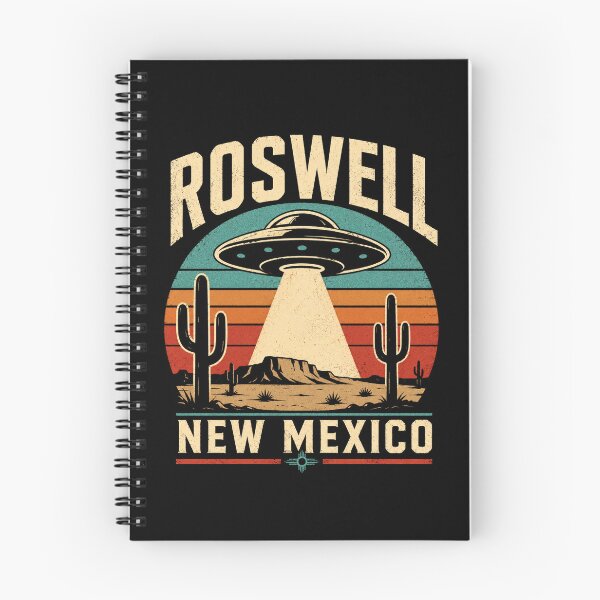 Item preview, Retro Roswell UFO Desert Souvenir designed and sold by Artificially Inked.