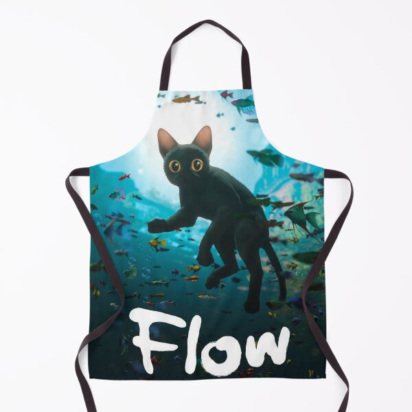 Item preview, flow movie black cat in the ocean with capybara friend on a sailboat 2024 indie animeted movie designed and sold by Chardo55.