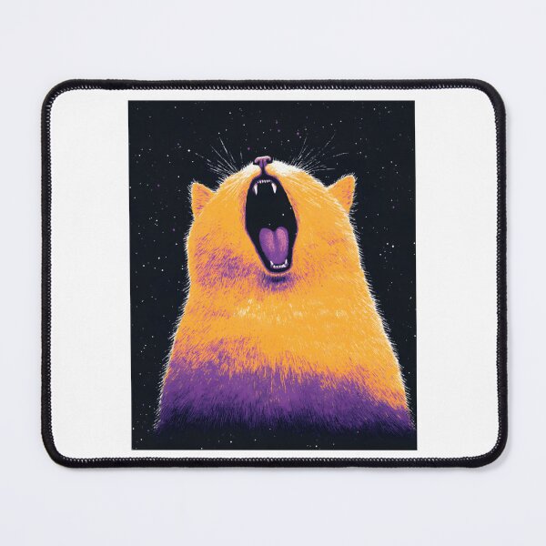 Item preview, Vaporwave Style Screaming Cat designed and sold by jacelyndesigns.