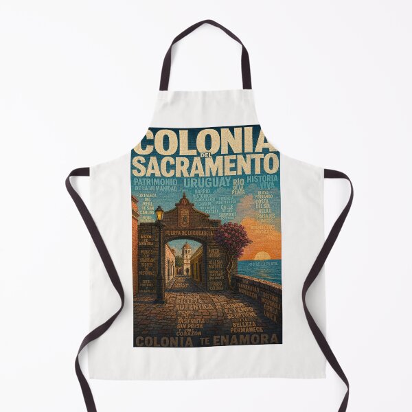 Item preview, Colonia del Sacramento Historic Gateway and Río de la Plata Uruguay designed and sold by Places On Earth.