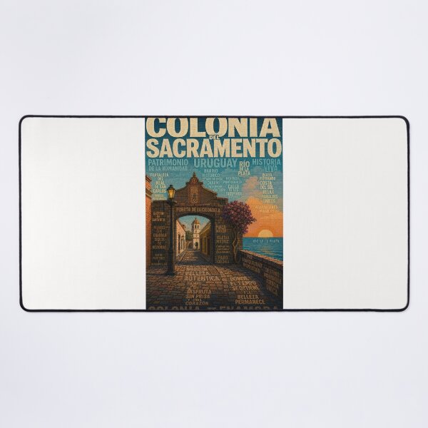 Item preview, Colonia del Sacramento Historic Gateway and Río de la Plata Uruguay designed and sold by Places On Earth.