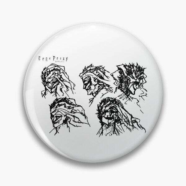 Item preview, Ergo Proxy with Mask (black print) designed and sold by R-A Designs.