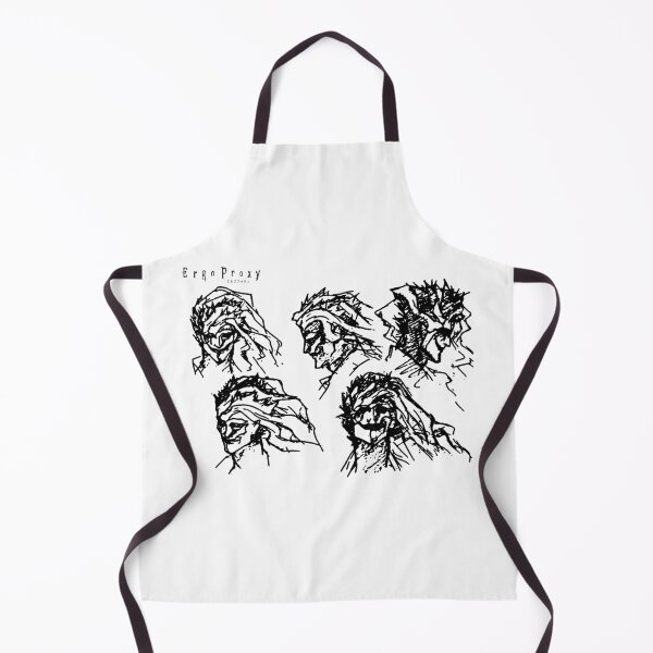 Item preview, Ergo Proxy with Mask (black print) designed and sold by R-A Designs.