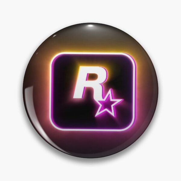 Item preview, Glowing Neon Star Emblem - Minimalist Cyberpunk Gaming Icon Sticker designed and sold by William Cano.