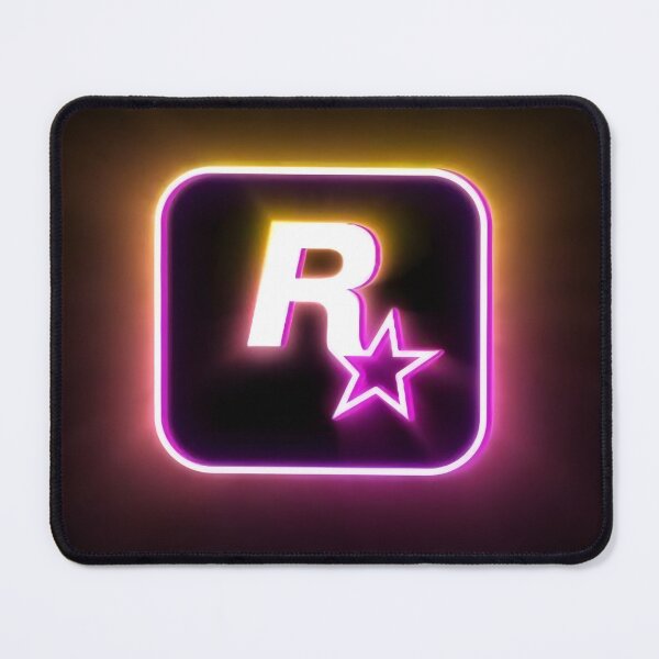 Item preview, Glowing Neon Star Emblem - Minimalist Cyberpunk Gaming Icon Sticker designed and sold by Billy Morfo™.
