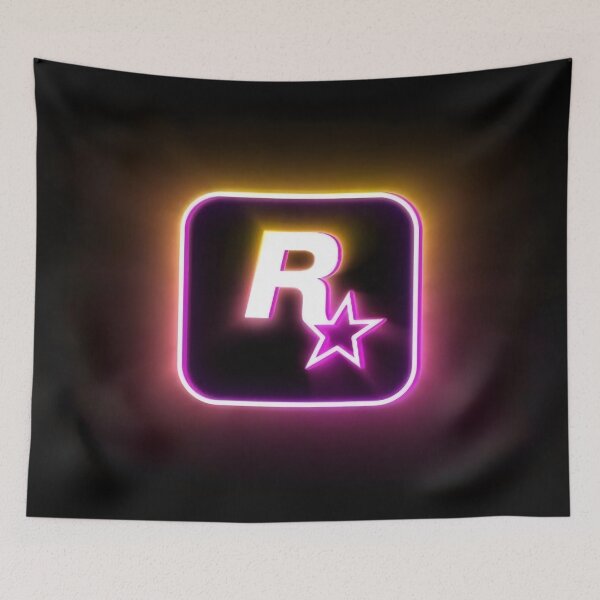 Item preview, Glowing Neon Star Emblem - Minimalist Cyberpunk Gaming Icon Sticker designed and sold by Billy Morfo™.