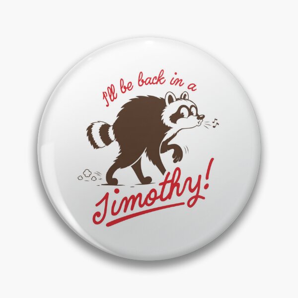 Item preview, Jimothy Raccoon – Funny Raccoon, Retro Woodland designed and sold by RafaelScherer.
