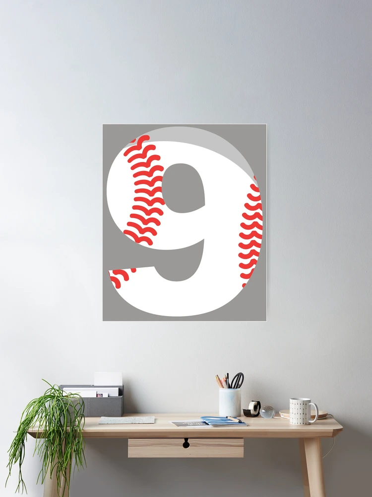 Number 9 Baseball #9