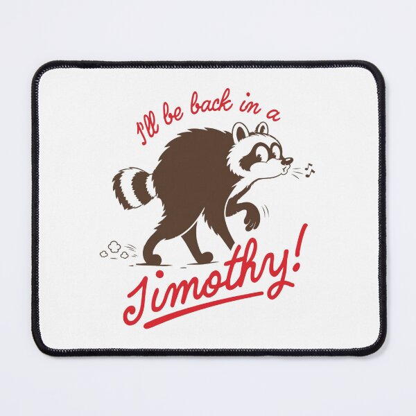 Item preview, Jimothy Raccoon – Funny Raccoon, Retro Woodland designed and sold by RafaelScherer.