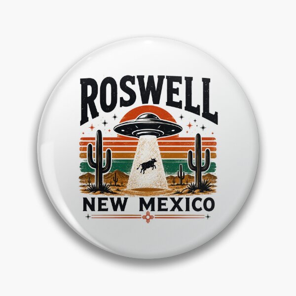 Artikelvorschau, Roswell, New Mexico: UFO-Entführung in der Wüste entworfen und verkauft von Artificially Inked.
