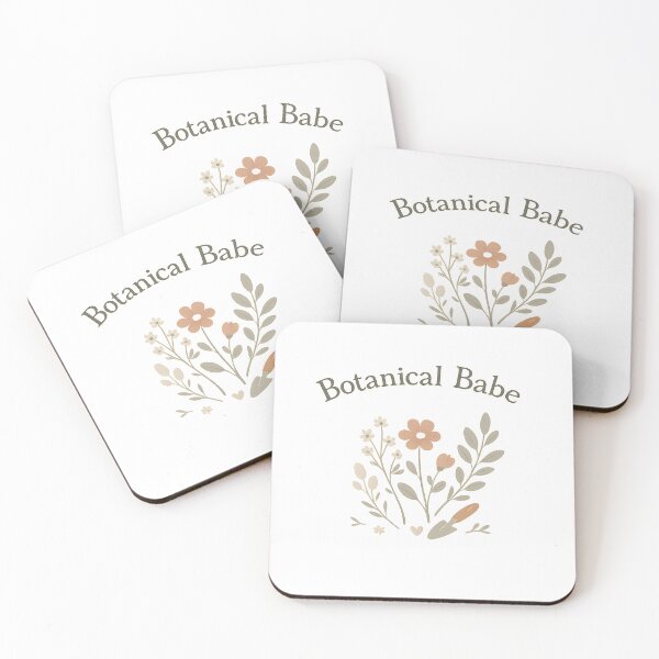 Item preview, Botanical Babe – Minimalist Garden Lover Floral Design designed and sold by KAM-KAM-STORE.