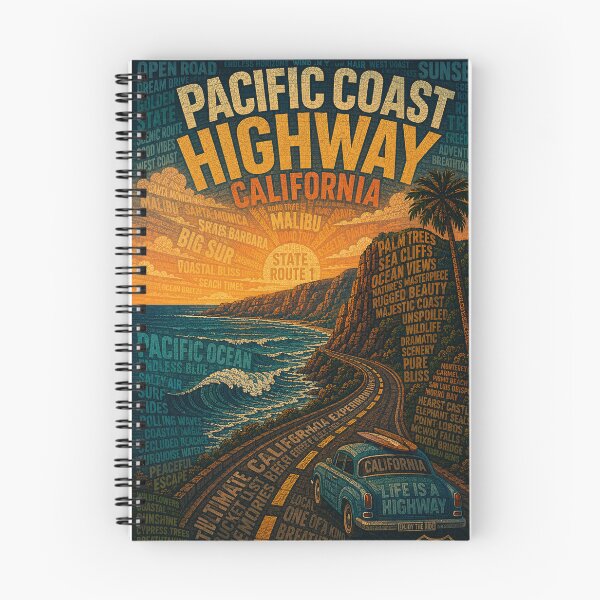 Item preview, Pacific Coast Highway California Big Sur Scenic State Route 1 designed and sold by Places On Earth.
