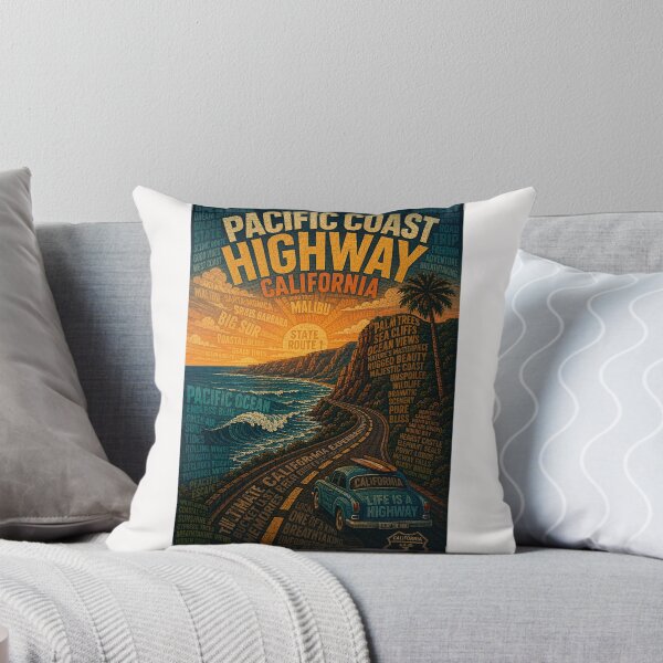 Item preview, Pacific Coast Highway California Big Sur Scenic State Route 1 designed and sold by Places On Earth.