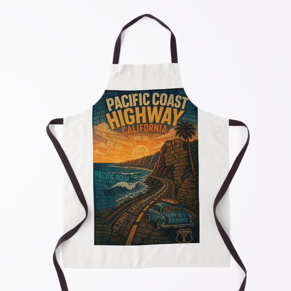 Item preview, Pacific Coast Highway California Big Sur Scenic State Route 1 designed and sold by Places On Earth.