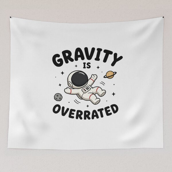 Item preview, gravity is overrated funny designed and sold by vecart34.