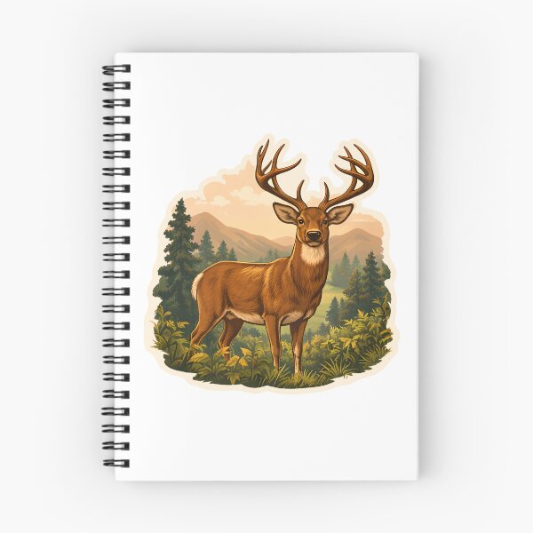 Item preview, Whitetail Deer Watercolor designed and sold by ChemicalXShop.