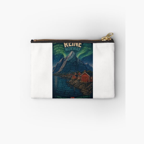 Item preview, Reine Lofoten Norway Arctic Fjords and Northern Lights designed and sold by Places On Earth.