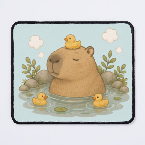 Item preview, Bath Time Buddies Capybara designed and sold by MellowMunchkins.