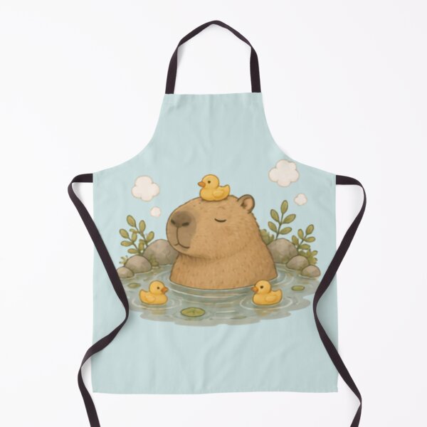 Item preview, Bath Time Buddies Capybara designed and sold by MellowMunchkins.