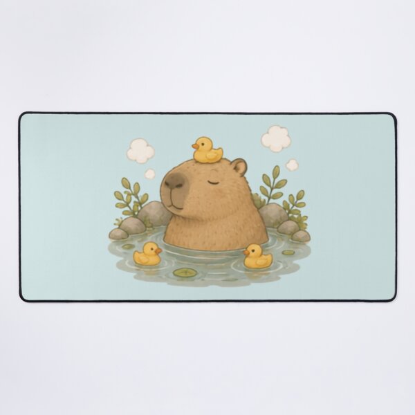 Item preview, Bath Time Buddies Capybara designed and sold by MellowMunchkins.