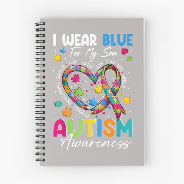 Item preview, I Wear Blue for My Son Autism Awareness Shirt Mom Dad Parent designed and sold by ArleneRowe.
