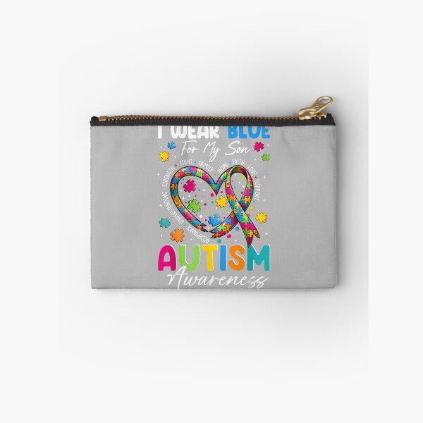Item preview, I Wear Blue for My Son Autism Awareness Shirt Mom Dad Parent designed and sold by ArleneRowe.