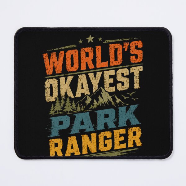 Item preview, World's Okayest Park Ranger Outdoors Nature Explorer designed and sold by HumansStuck12.