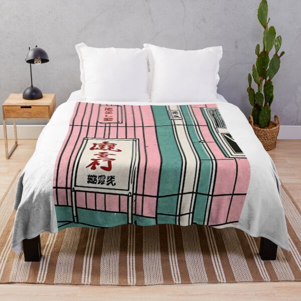 Item preview, Art - Stylized Japanese Architecture, Nostalgic Urban Ambiance designed and sold by Reverso-Design.
