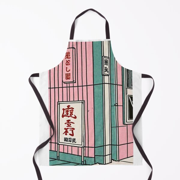 Item preview, Art - Stylized Japanese Architecture, Nostalgic Urban Ambiance designed and sold by Reverso-Design.