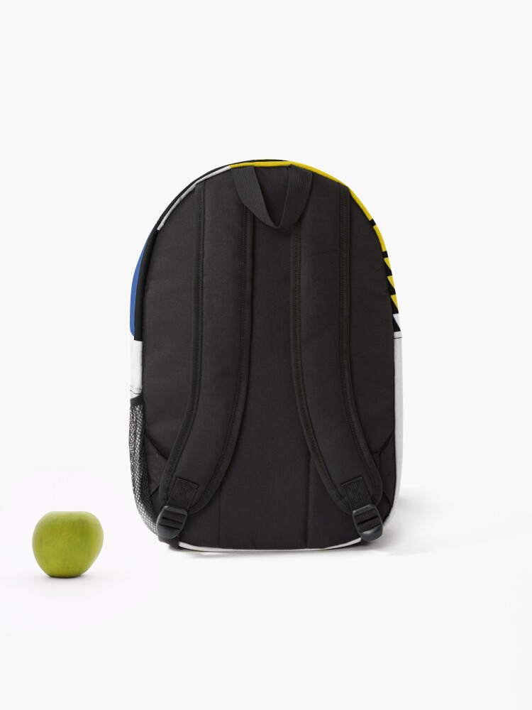 Thumbnail 2 of 3, Backpack, Bauhaus Geometry Harmony designed and sold by rigelcreation.