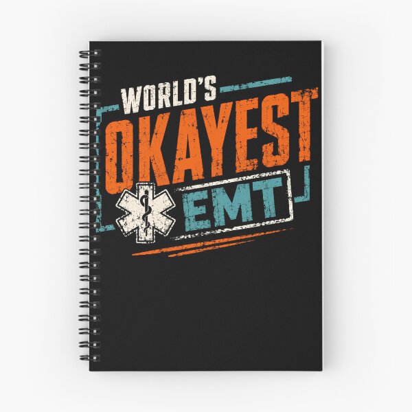 Item preview, World's Okayest EMT Emergency Medical Technician Paramedic Gift designed and sold by HumansStuck12.