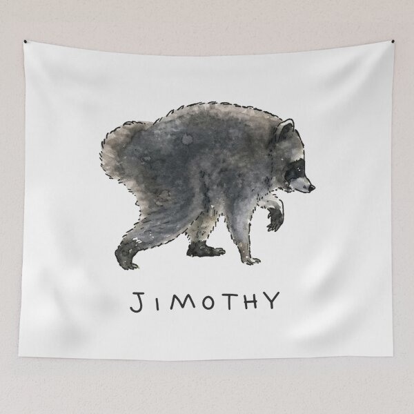 Item preview, Jimothy Raccoon Viral, Famous Seattle Raccoon, Short King Jimothy, Cute Trash Panda, Baby Raccoon designed and sold by RafaelScherer.