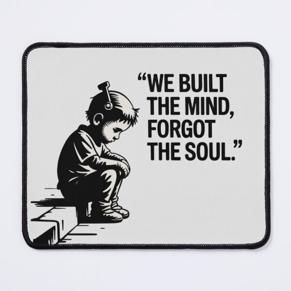 Item preview, Banksy AI - We built the mind, forgot the soul designed and sold by 123ks.